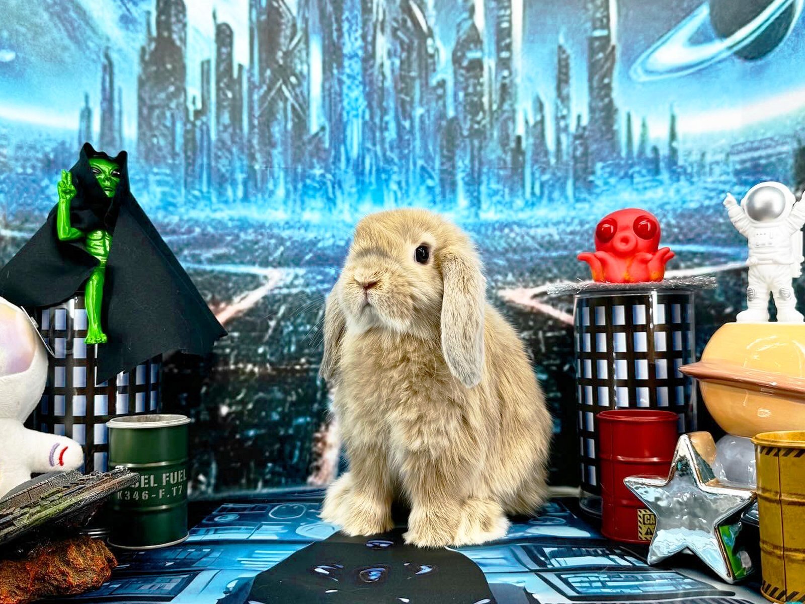 【北大阪店】5月の撮影スペース『宇宙旅行』